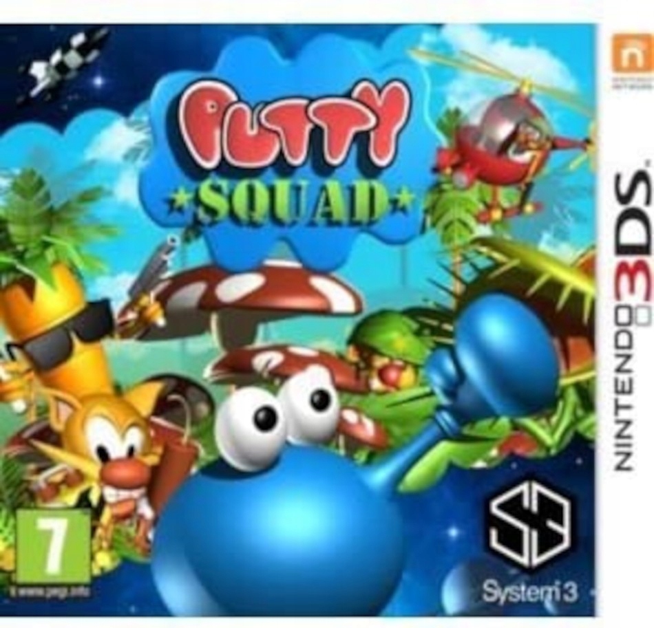 Putty Squad 3DS Nowa Folia