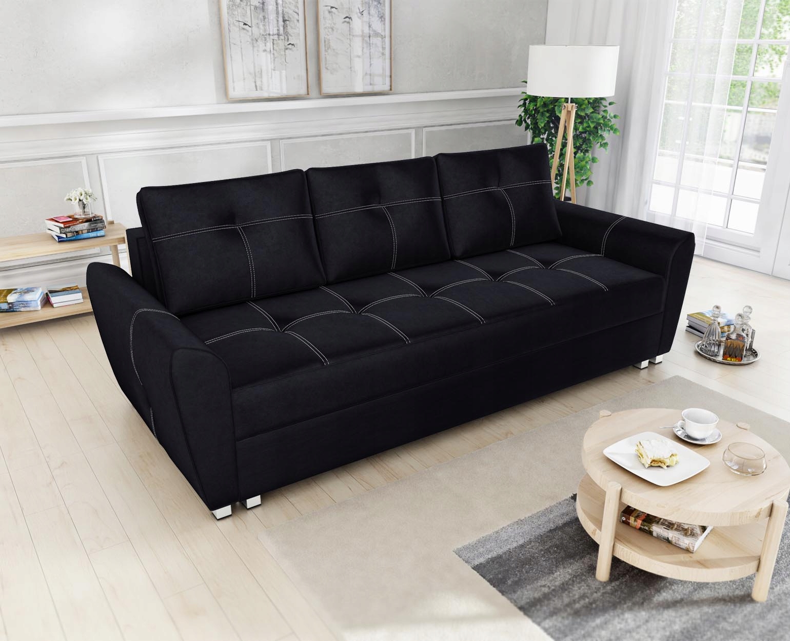 

Kanapa Gold 19 Wersalka Sofa Bonel AutomatPikowana
