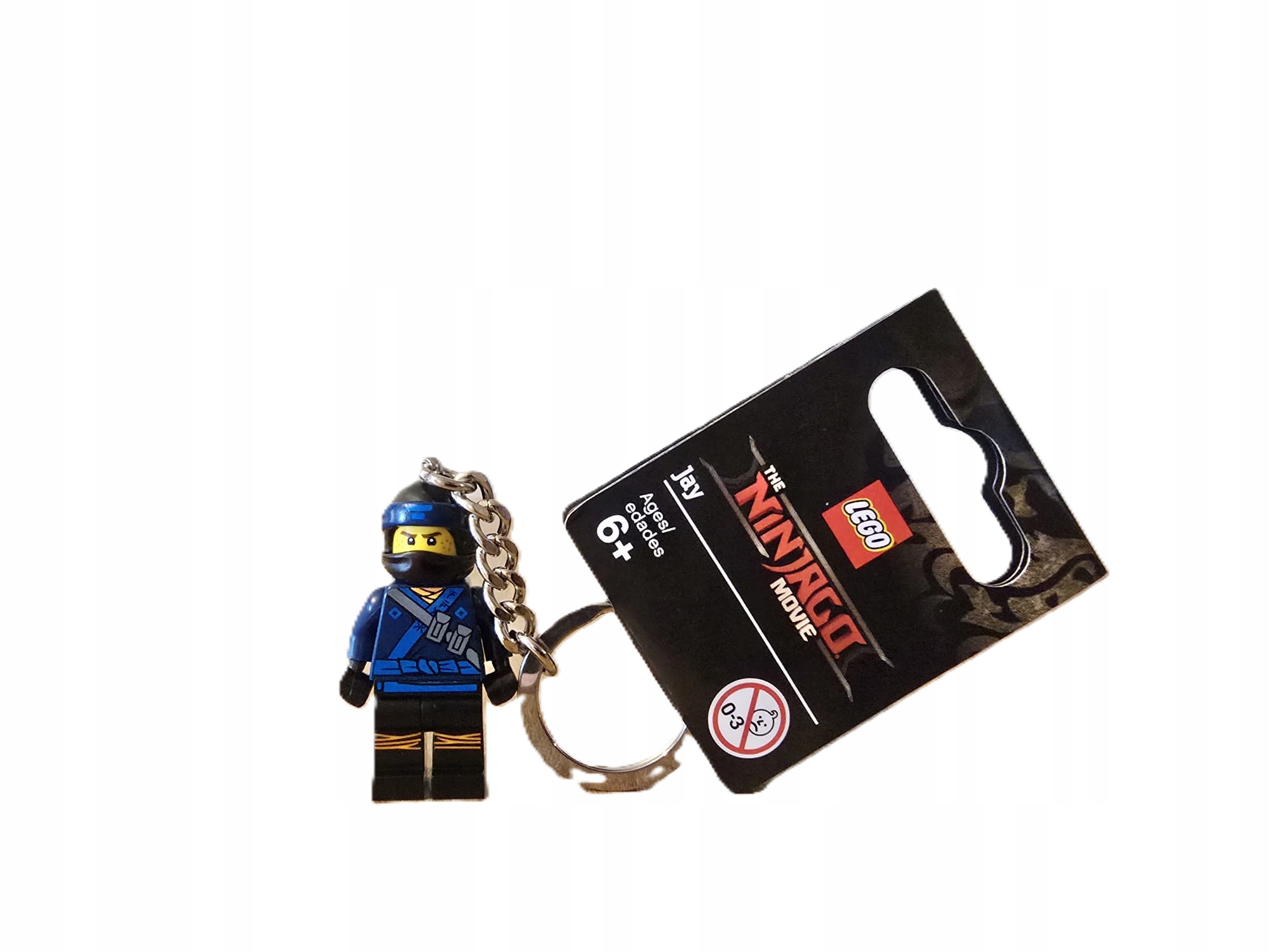 Lego Ninjago Movie 853696 Jay nowy brelok breloczek do kluczy