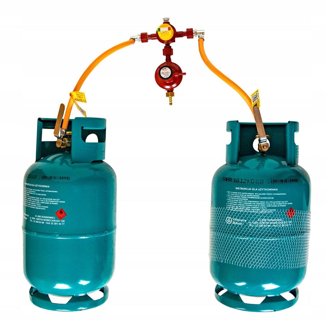Automatyczny reduktor gazu na 2 butle Gok Lpg