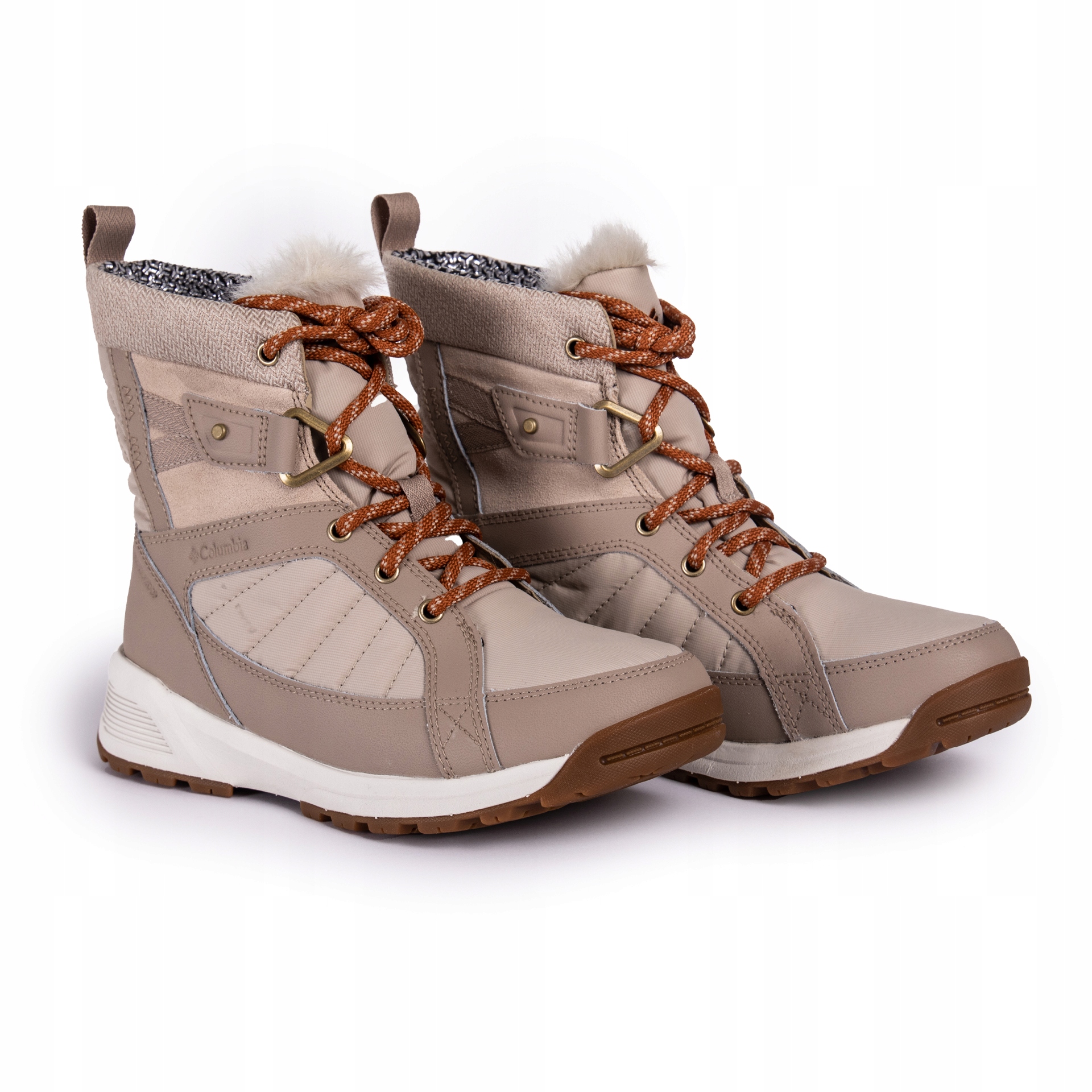 Dámské sněhule Columbia 37 Béžové