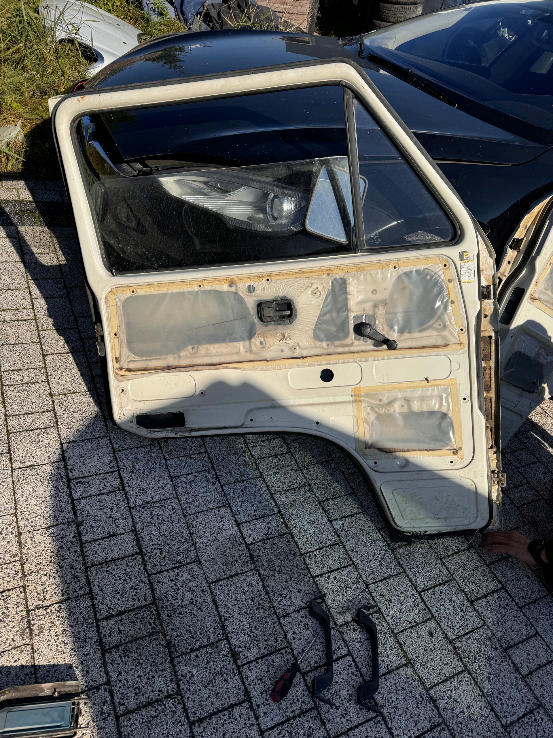 vw T3 transporter ручка двери внутренняя левый левая перед
