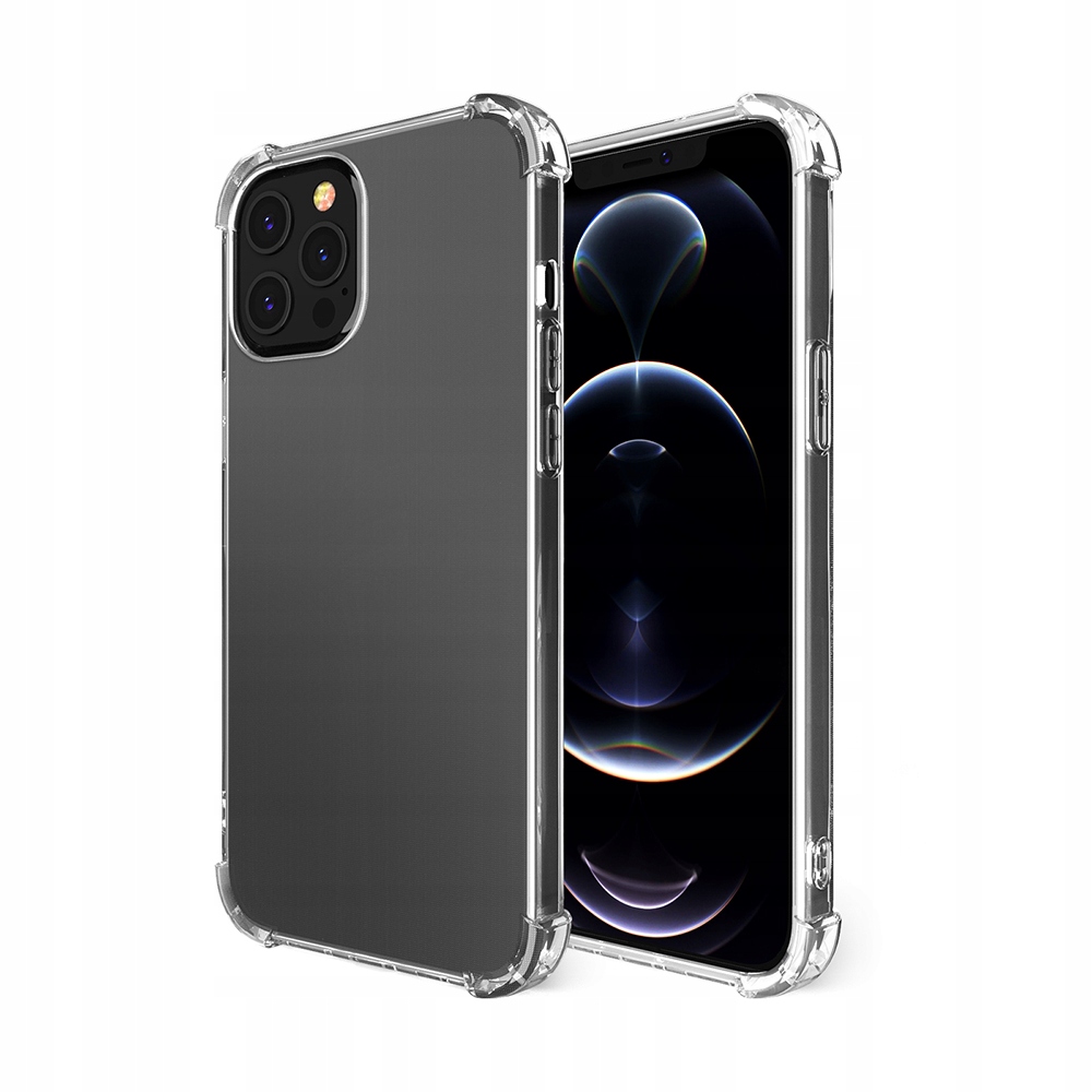 

Etui Pancerne Przezroczyste do iPhone 12 Pro Max