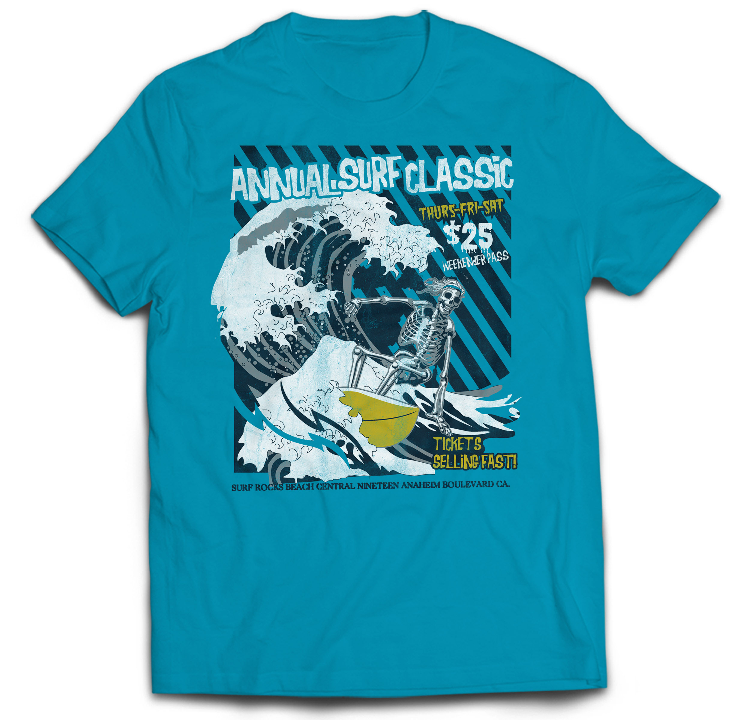 

Surfer Surf Szkielet Fala Wave Czaszka 3XL