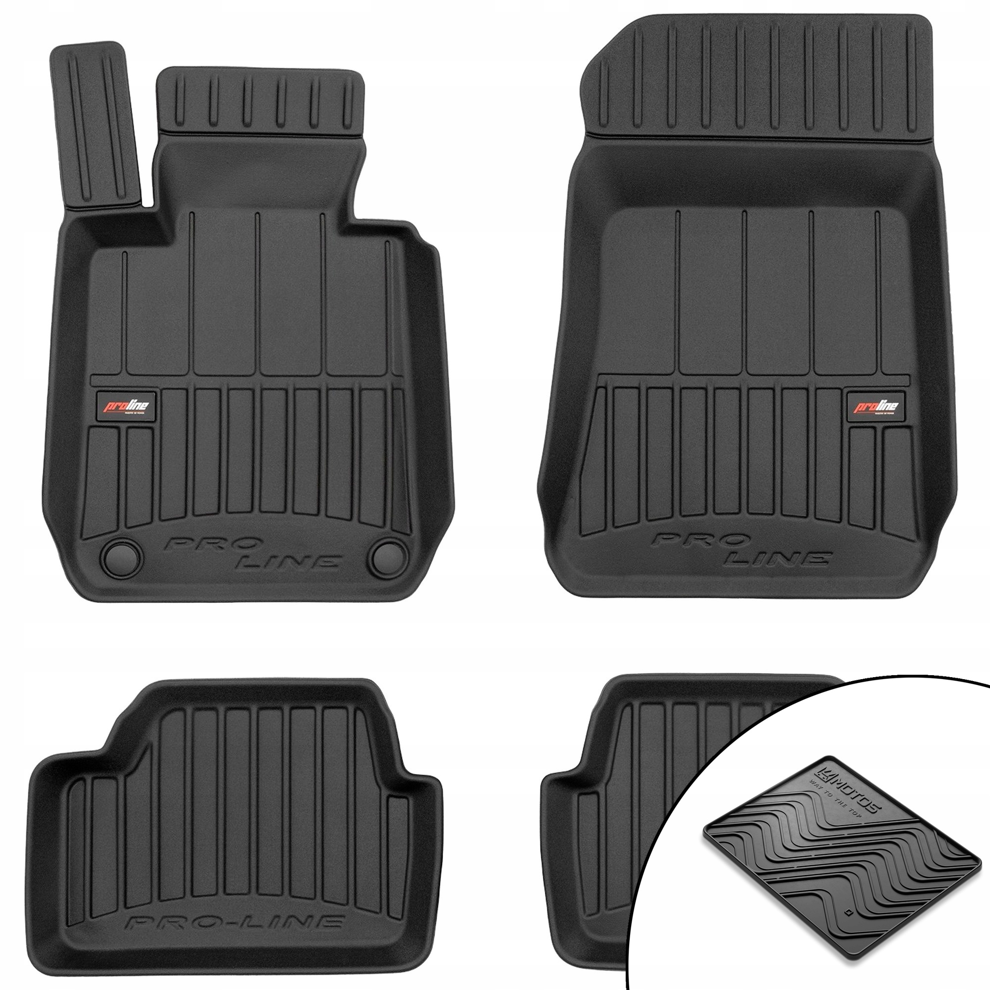 3D gumové rohože Bmw série 1 E87 2004-2011 rohož zdarma