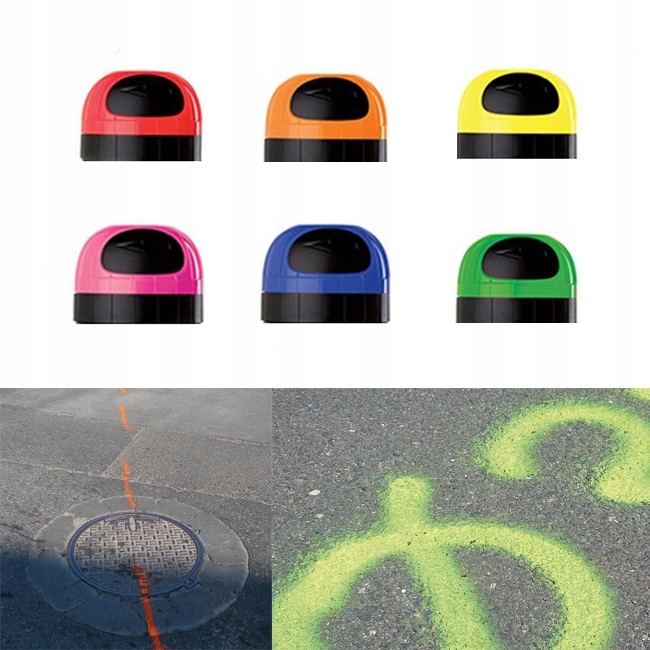 FARBA GEODEZYJNA SPRAY SOPPEC TRACK MARKER 1szt Marka Soppec