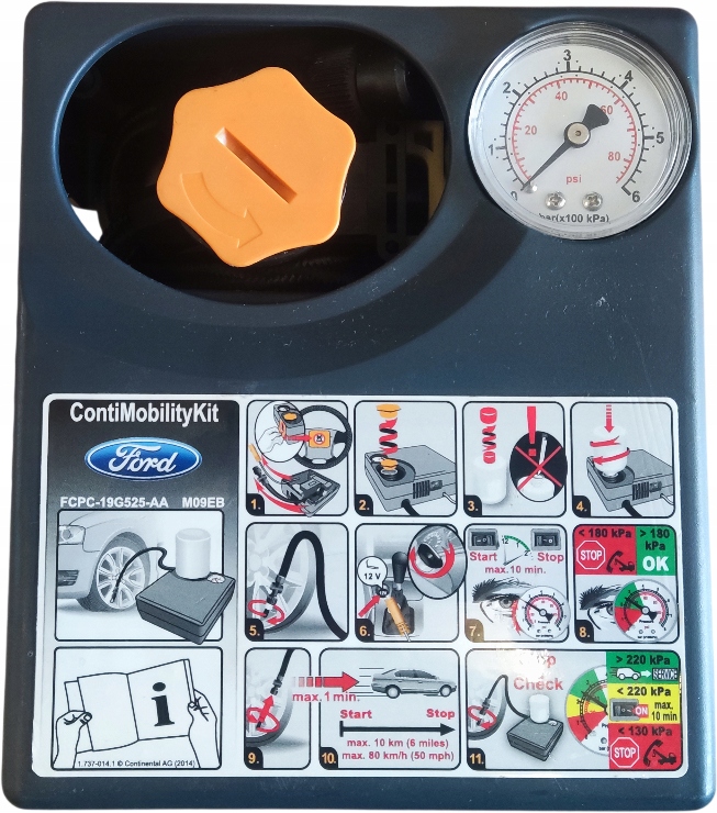 Kompresor pompka do kół Continental
