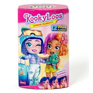 

Kookyloos Laleczka seria IV Holiday YaY+akcesoria