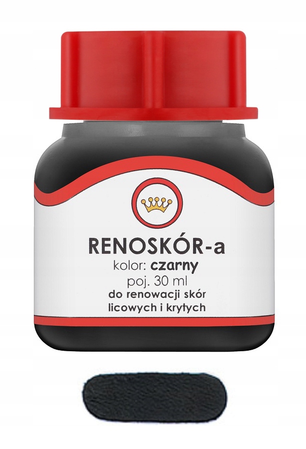 

Renoskór Farba Lakier Do Skóry Czarny