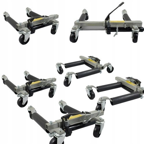 Podnośnik wózek manewrowy hydrauliczny pod koła 4 sztuki