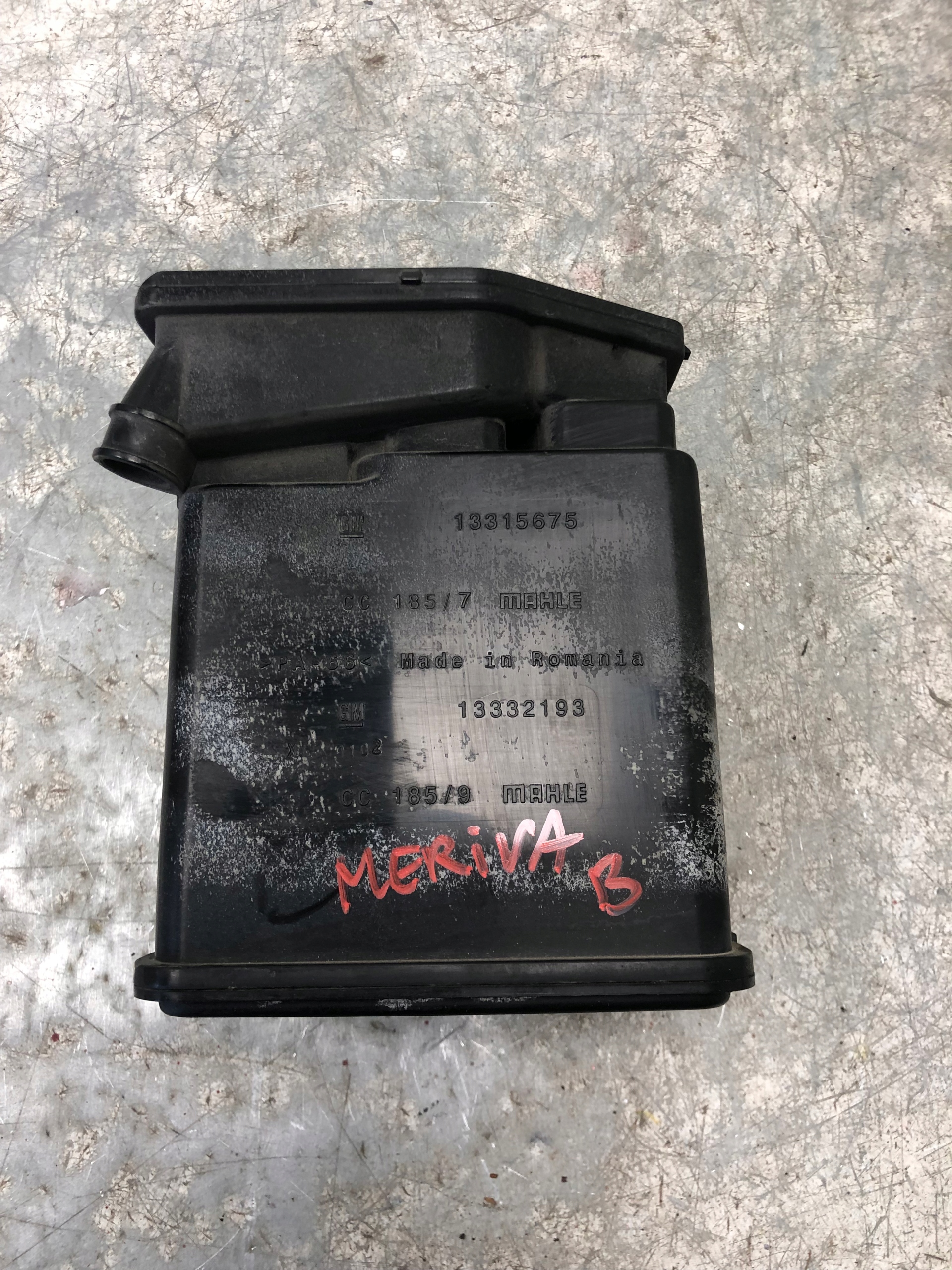 carbon filter OPEL MERIVA B 13315675