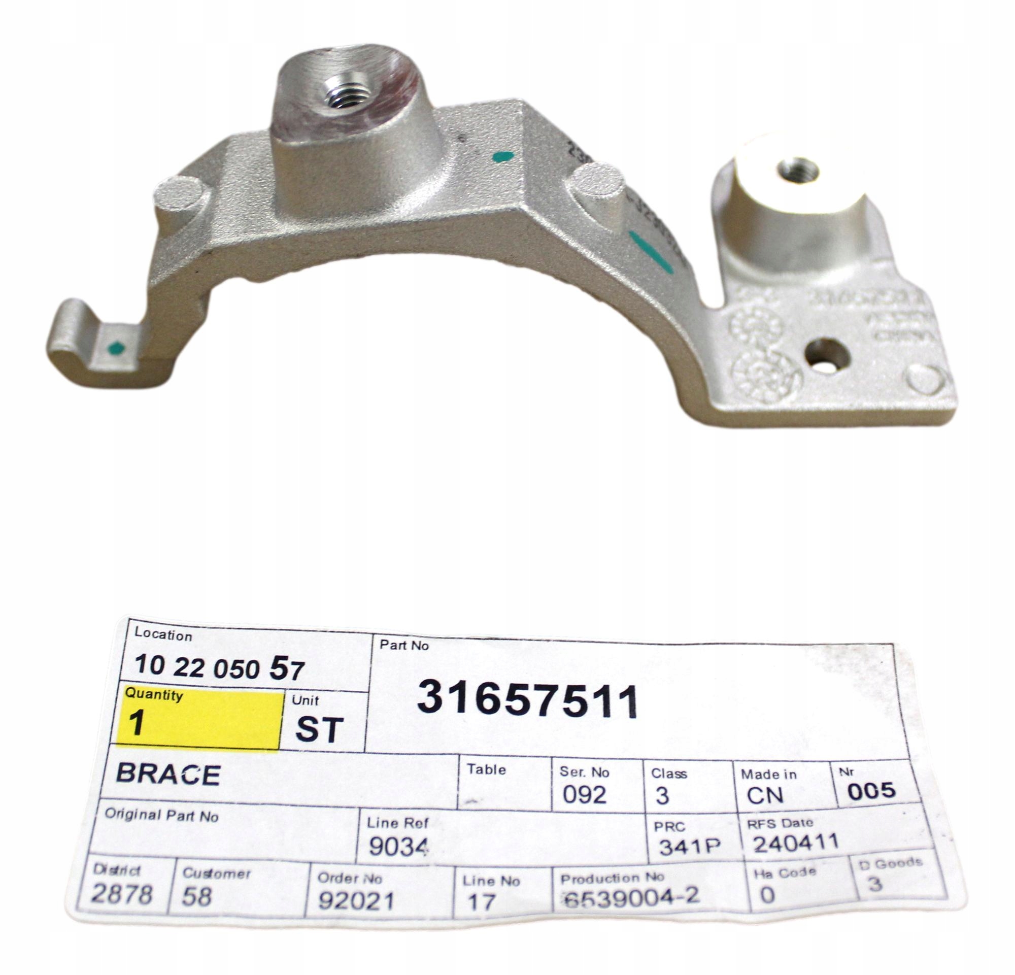 Volvo S60 V60 S90 V90 XC40 XC60 XC90 II Hyb držák objímka čerpadla Oe 31657511