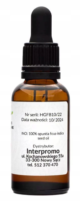 Czysty Naturalny Olej z Opuncji Figowej Bio Agadir 30 ml do Twarzy Marka Bio Agadir