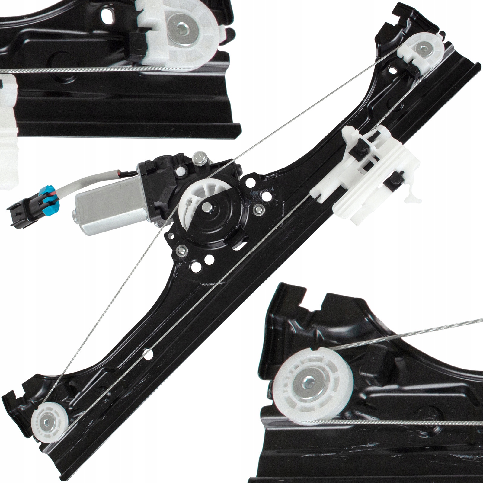 Mechanismus Skla Pravý Přední Motor pro Fiat 500 2007+