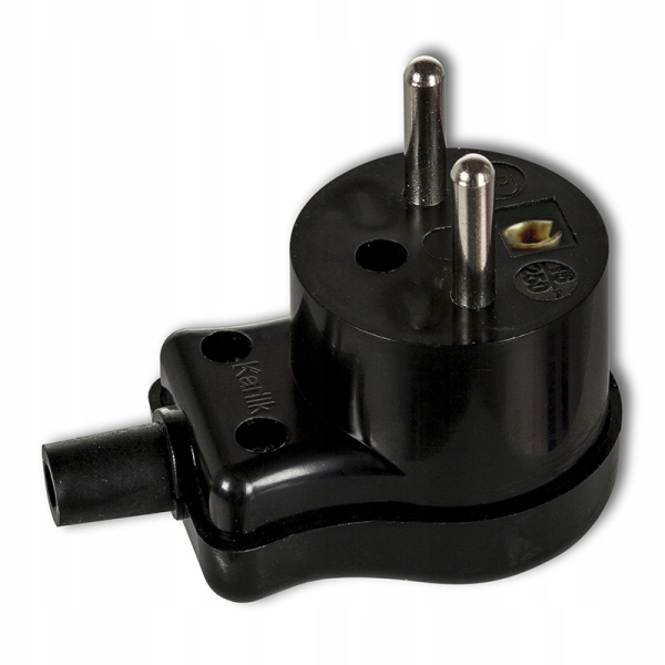 

Karlik wtyczki Wtyczka kątowa z uziemieniem WK-1zc