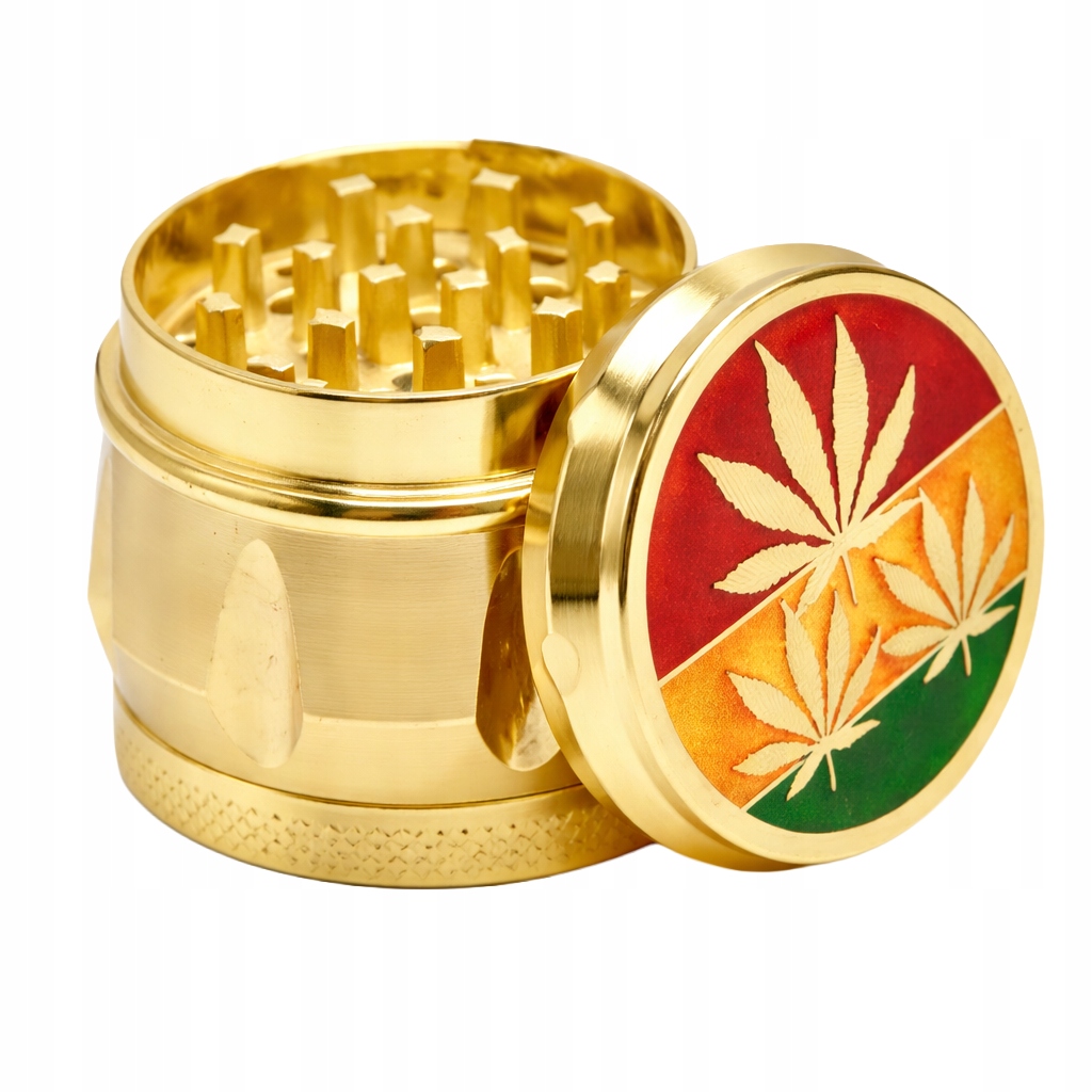Goldreggae Mlýnek Na Sušení 4 Části Čepele Filtr Na Sušení Cbd Thc