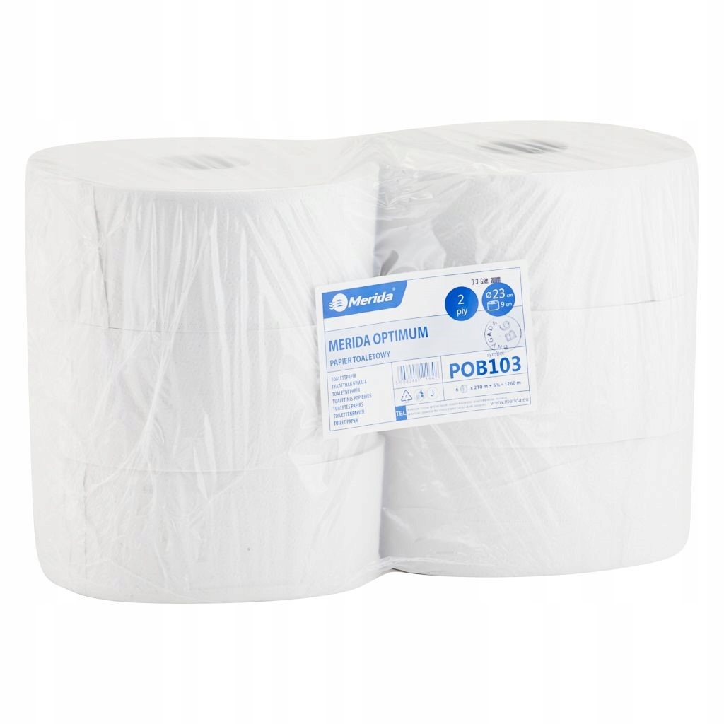 

Papier Toaletowy Merida Optimum Jumbo biały 6 Szt.