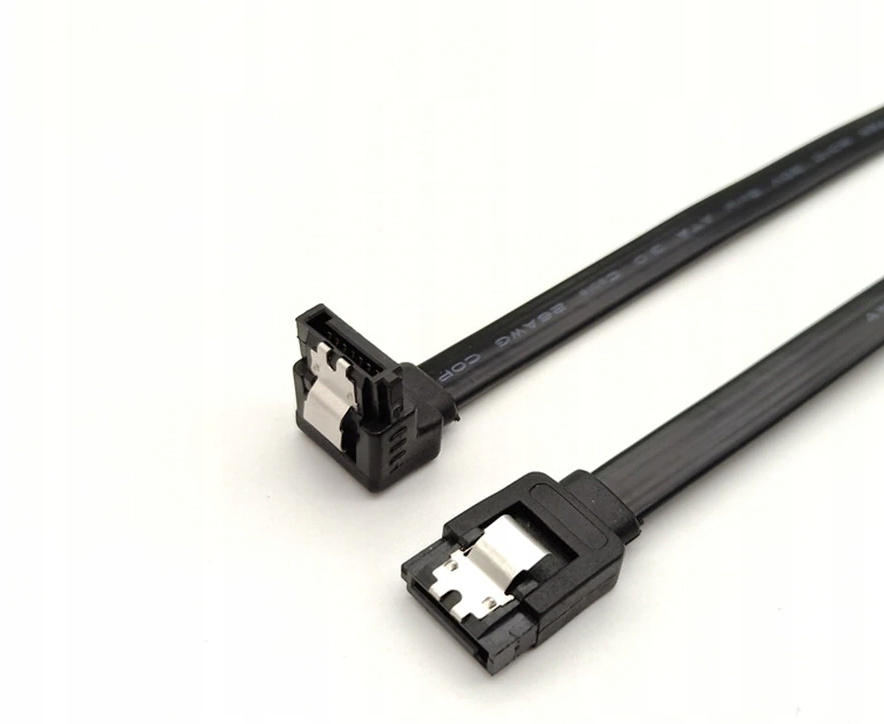 

Kabel Sata III 40cm Sata 3 6GB/s Kątowy 0.4m