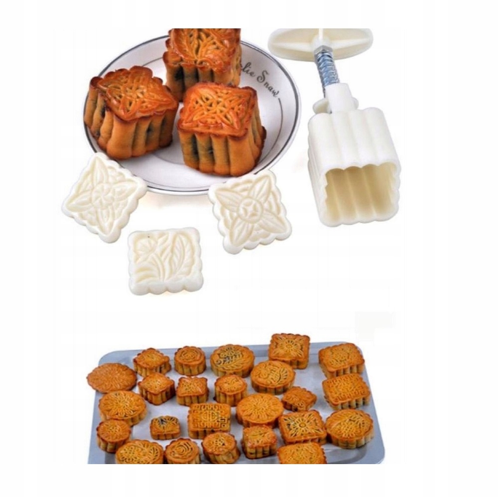 Maszynka Do Ciastek Ciasteczek Kwadratowych Zestaw EAN (GTIN) 5703726468479