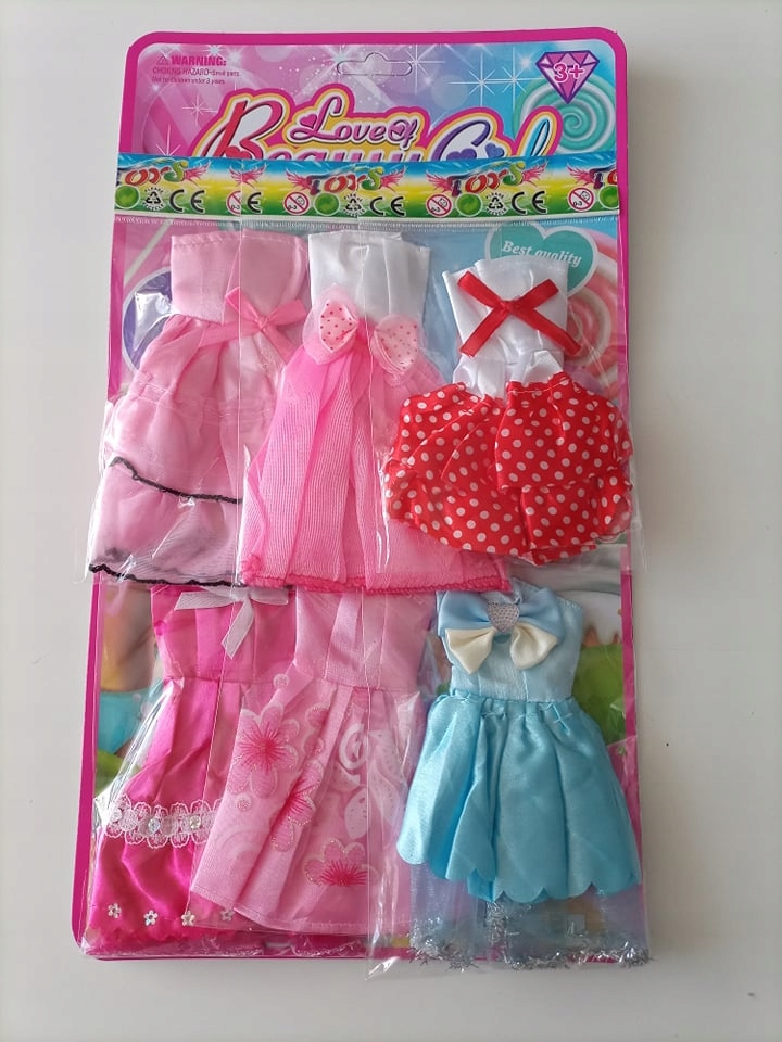 

Ubranka, Sukienki Lalka 29CM Zestaw Ubrań
