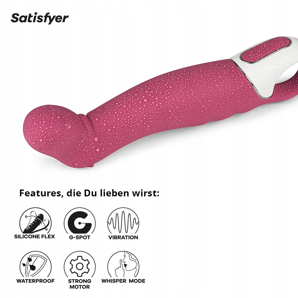 SATISFYER Petting Hippo Wibrator G Punkt Dla Kobiet 12 Trybów Wibracji — miniatura 4