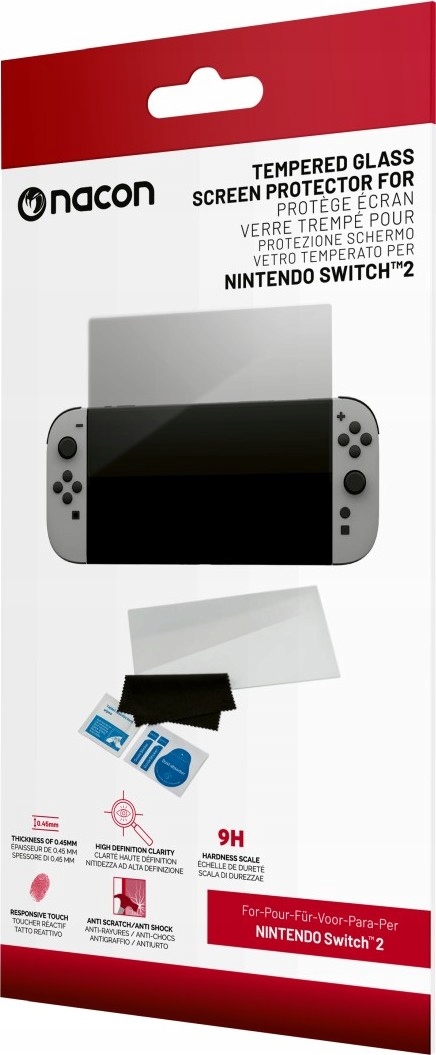 NACON Nintendo SWITCH 2 - Szkło na ekran 9H