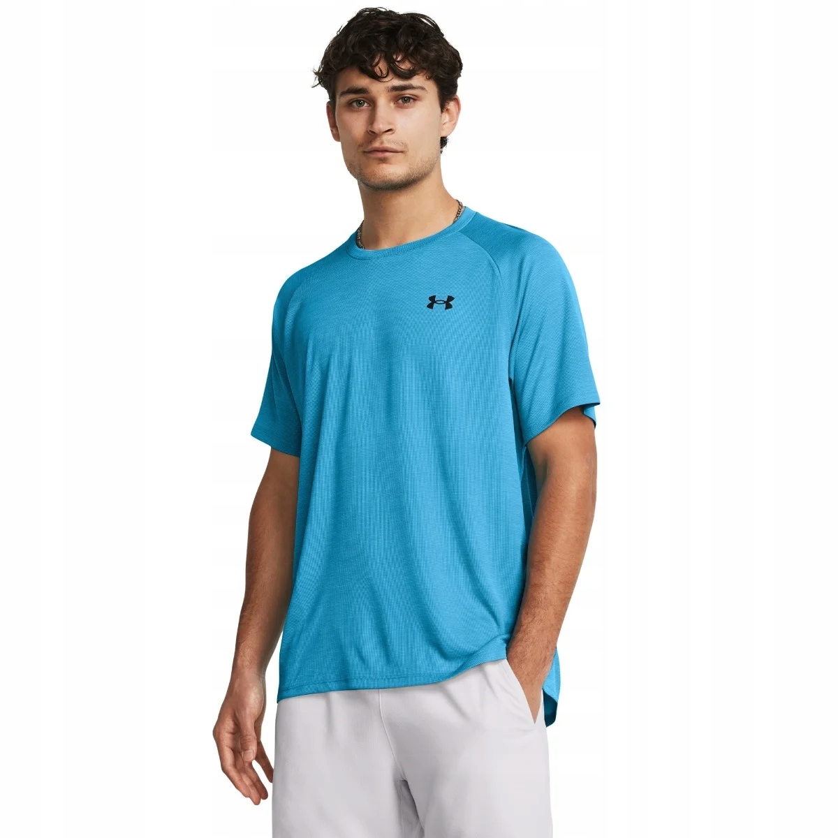 Under Armour T-shirt Tech Textured Ss Blue S