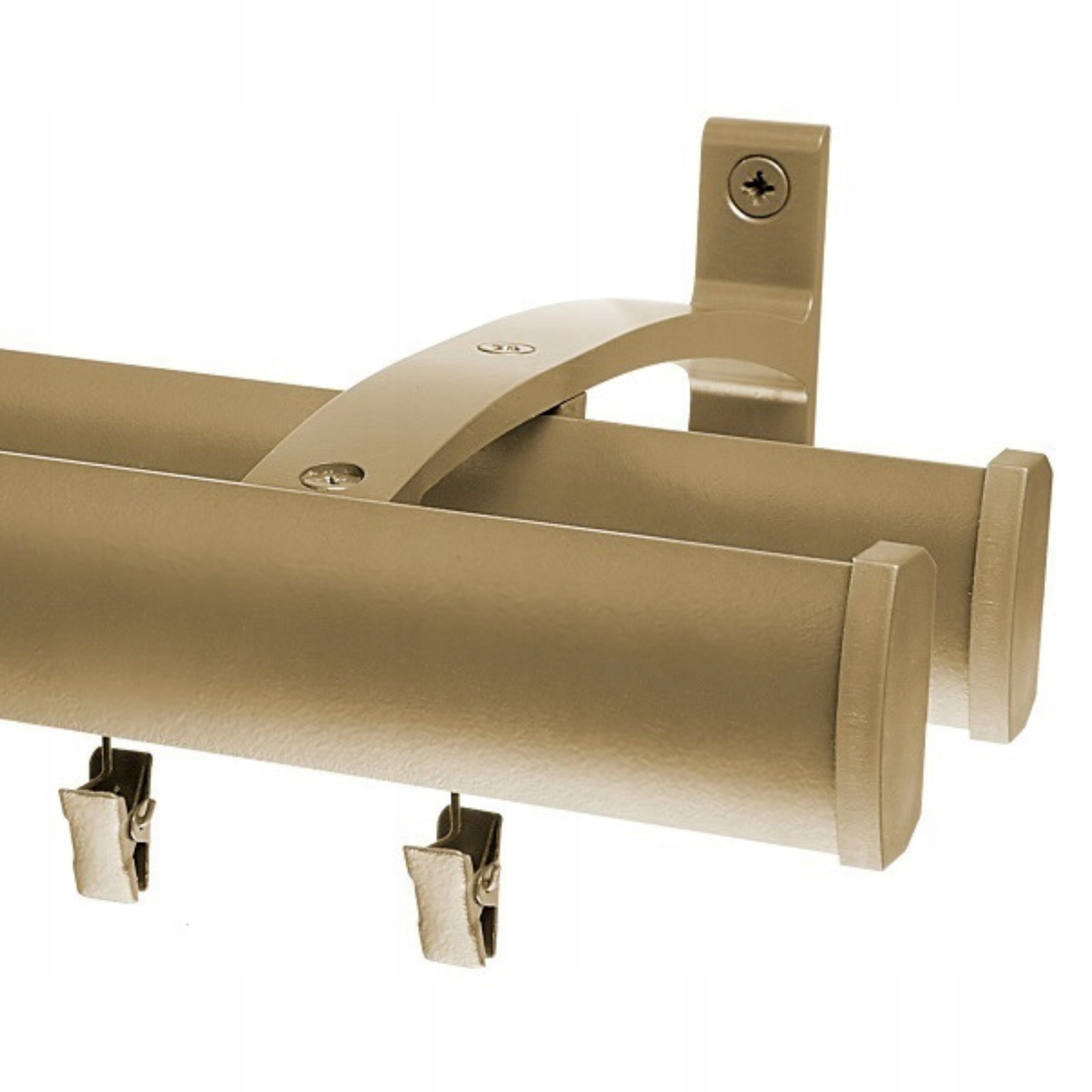 Kompletní Garnýž Dvojitá 540 cm, montáž na stěnu/strop, Voppi Rail