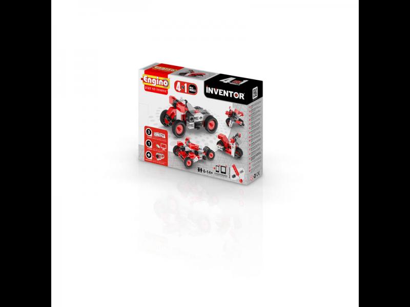 Inventor 4 models motobikes- motory / Engino