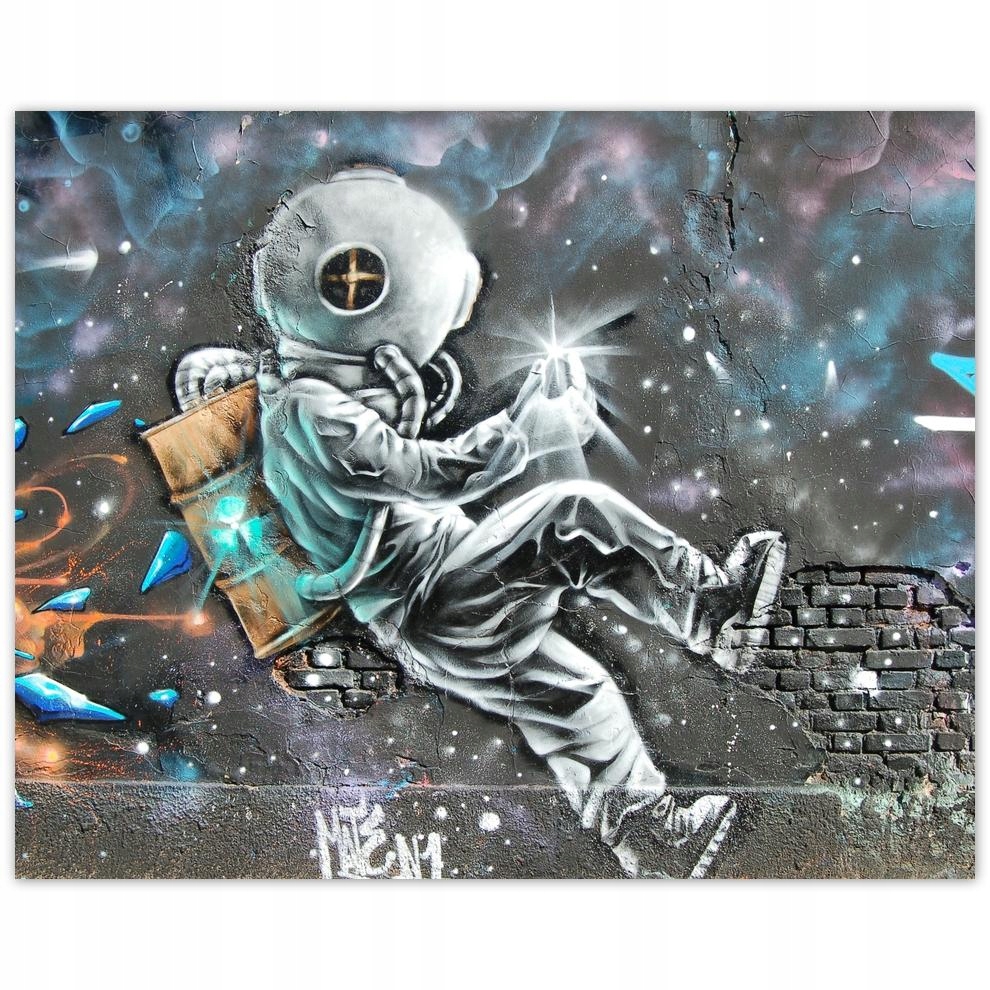 

Plakat 50x40 Graffiti Sztuka uliczna