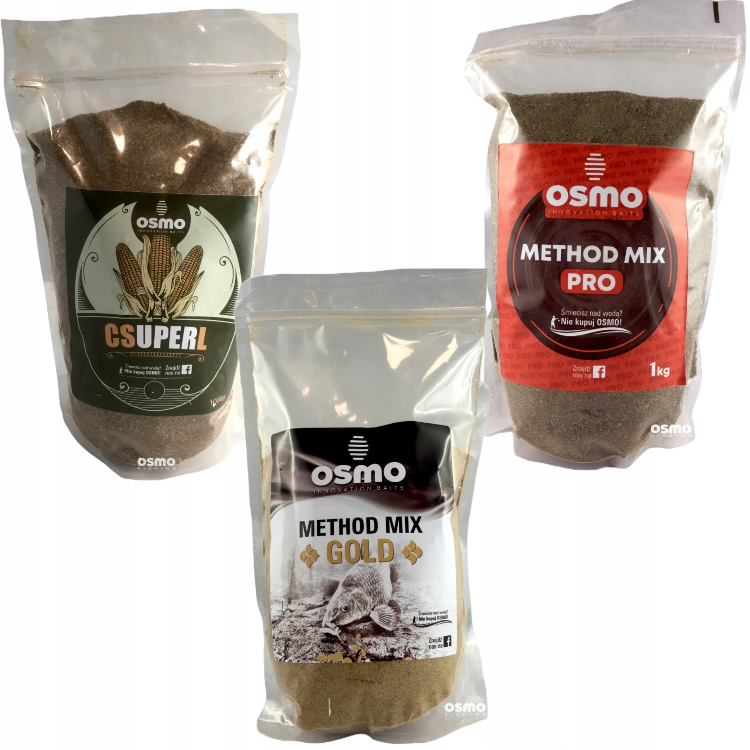 Osmo 3x Zanęta Method MIX Pro Gold Csuperl