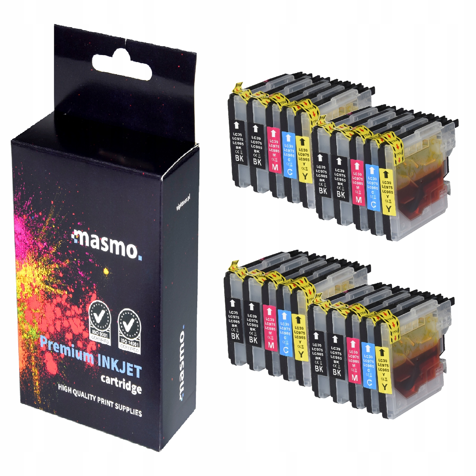 

Tusze Do Drukarki Brother DCP-J125 DCP-J315W LC985