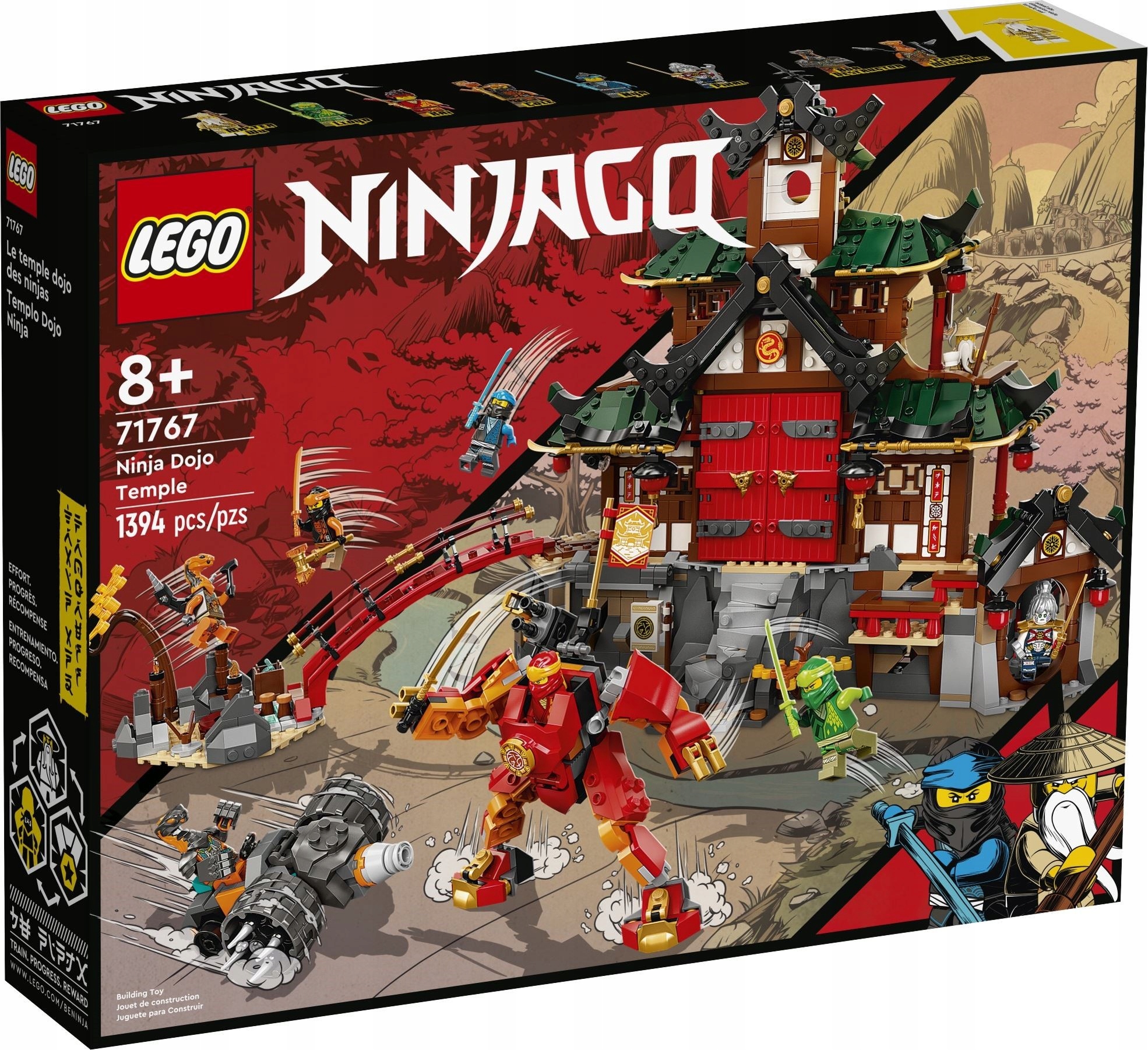 LEGO NINJAGO Dojo w świątyni 71767 - Hopdowody - Sklep dziecięcy