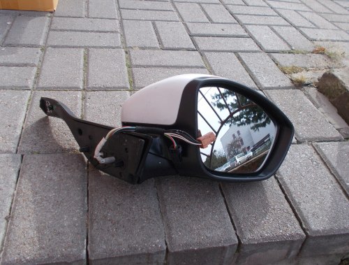 Lusterko zewnętrzne Peugeot 208 2008 prawe 6+3 piny ORYGINAŁ EUROPA