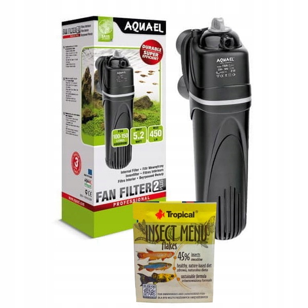 Levně Aquael Fan 2 Plus Vnitřní Filtr akvária do 150 l