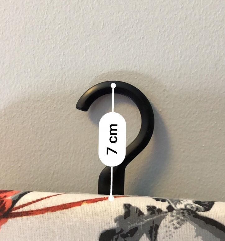 Mała deska do prasowania do szafy TEMPO RORETS Rodzaj standardowa