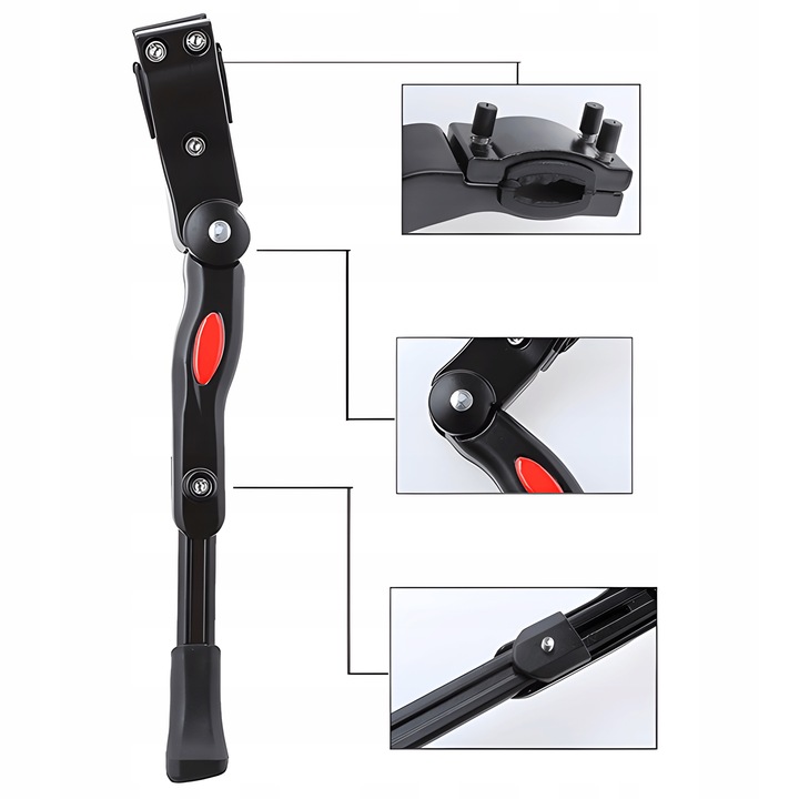 NÓŻKA STOPKA ROWEROWA PODPÓRKA ROWERU REGULOWANA Rodzaj regulowana