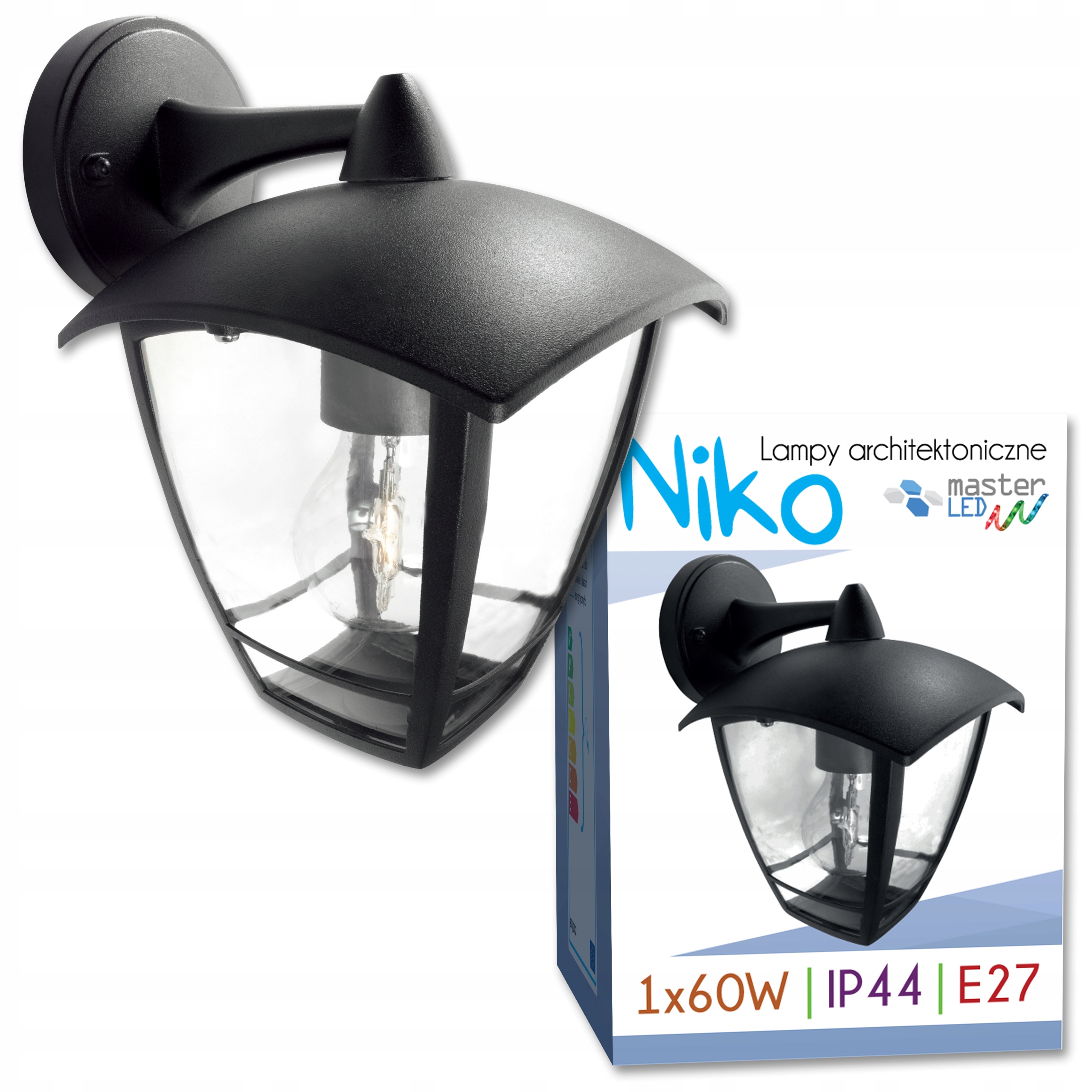 

Lampa kinkiet ogrodowy elewacyjna zewnętrzna Led