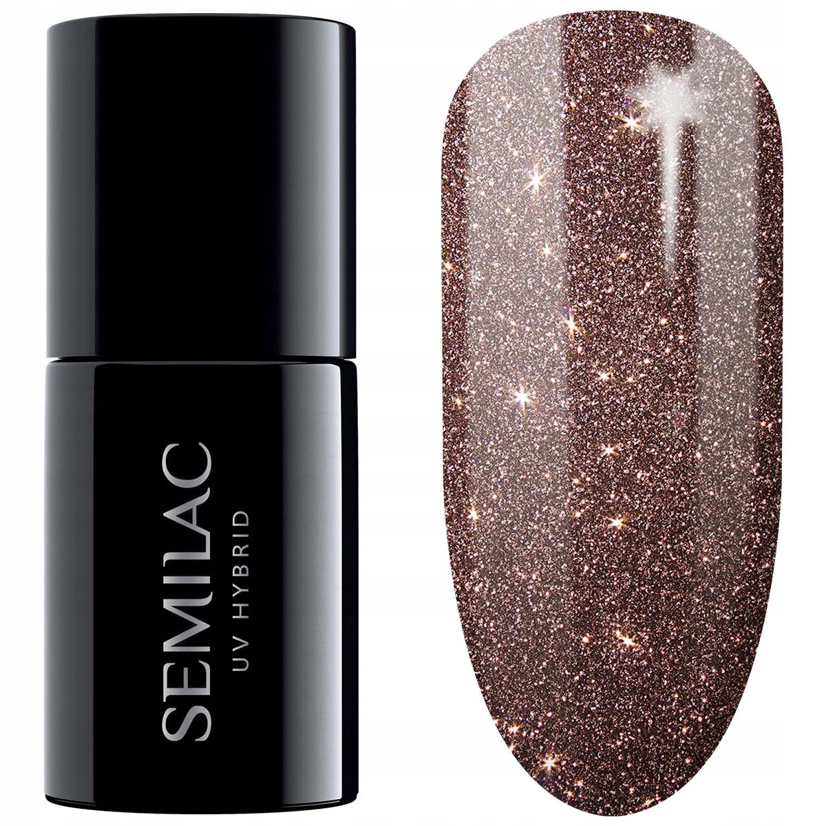 

Semilac Cat Eye Lakier Hybrydowy 333 Shine Brown