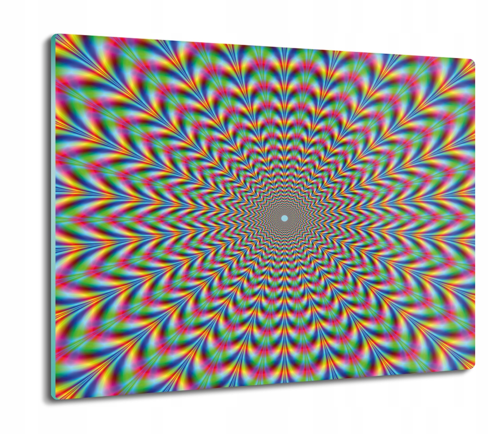Květ iluze 3D 60x52 krájecí prkénko ze skla