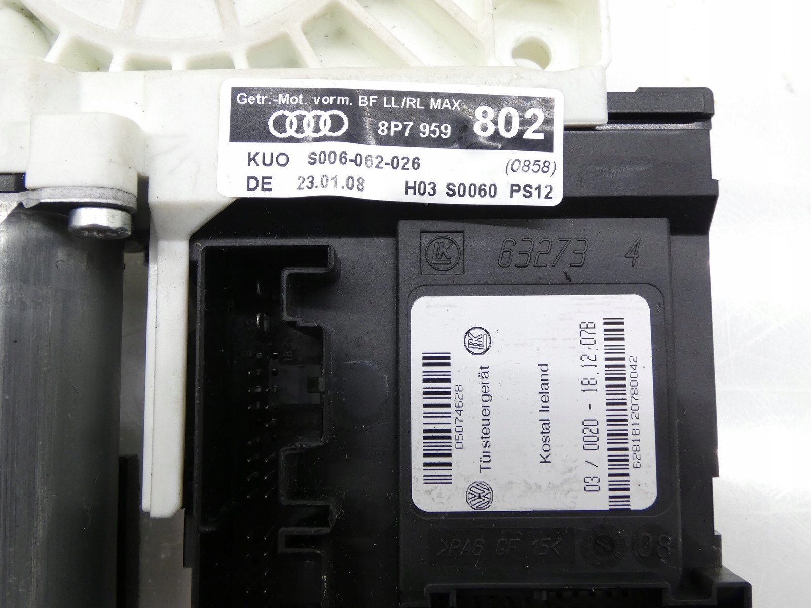 Micro moteur Vitres Avant Avant AUDI A3 8P 8P7959802
