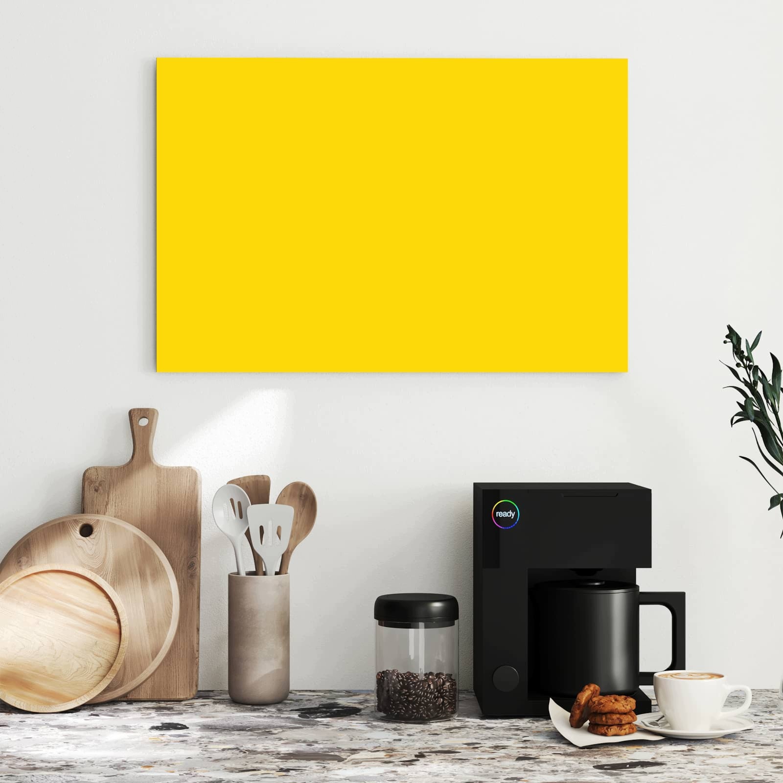 Magnetická tabule Oranžové Pozadí III 60 × 40 cm