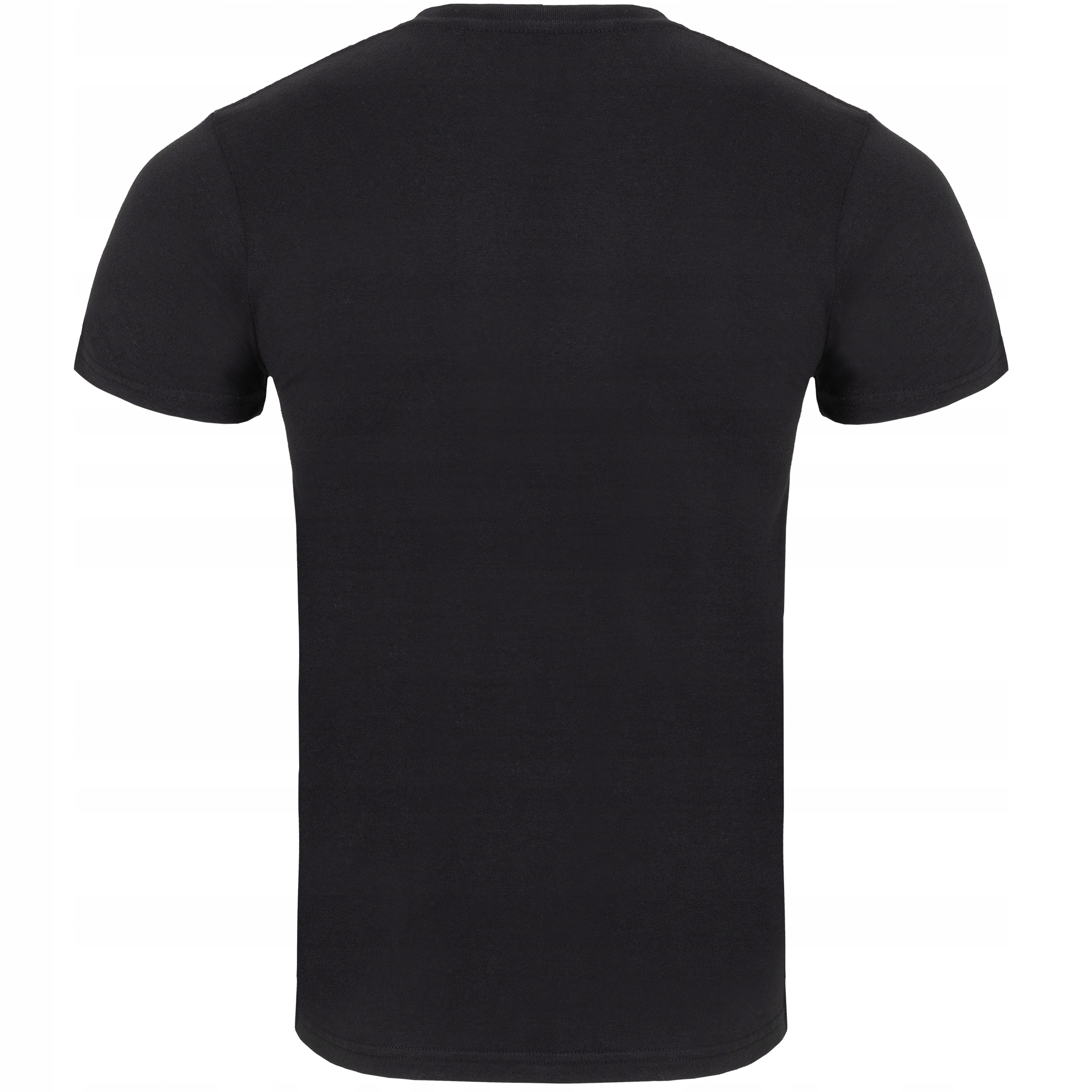 T-SHIRT MĘSKI KOSZULKA BAWEŁNA WYGODNA CZARNY 4XL Model MT01P