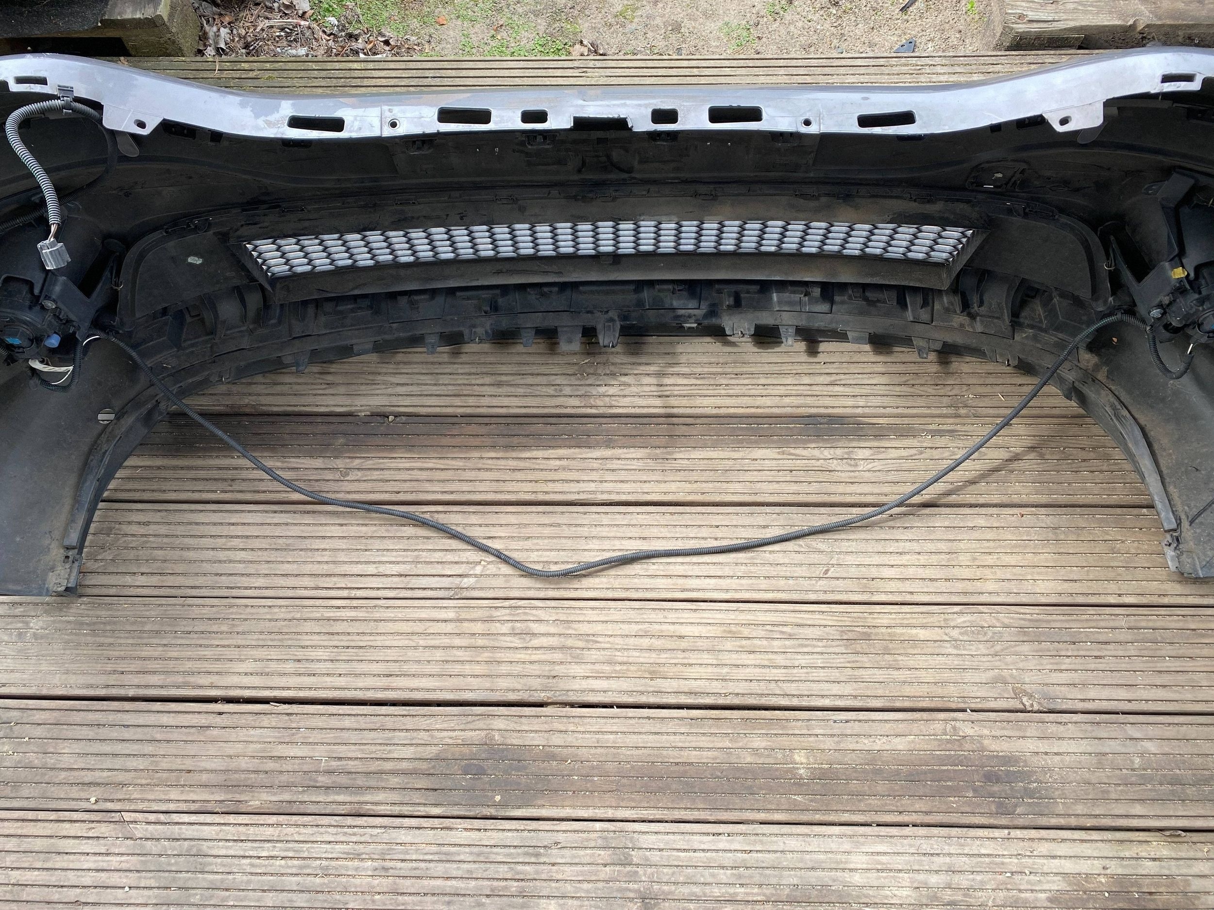RENAULT TRAFIC III complete bumper front front fog lights KNG TEKNG
