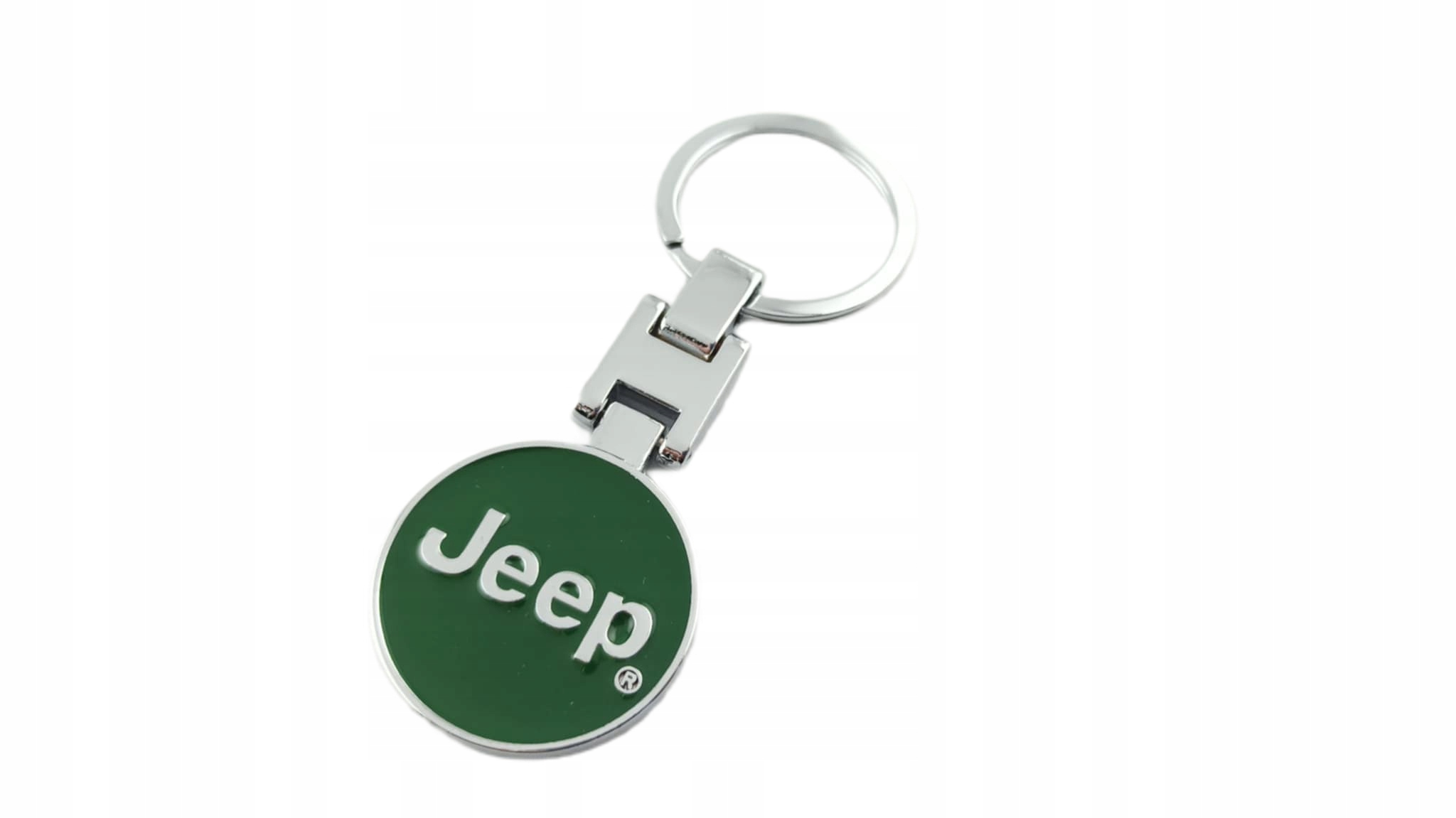 Jeep Brelok Breloczek Zielony Metalowy Do Kluczy K25
