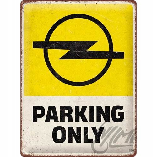 00-N32717 - Дошка плакат 30x40 Opel парковка тільки 23316