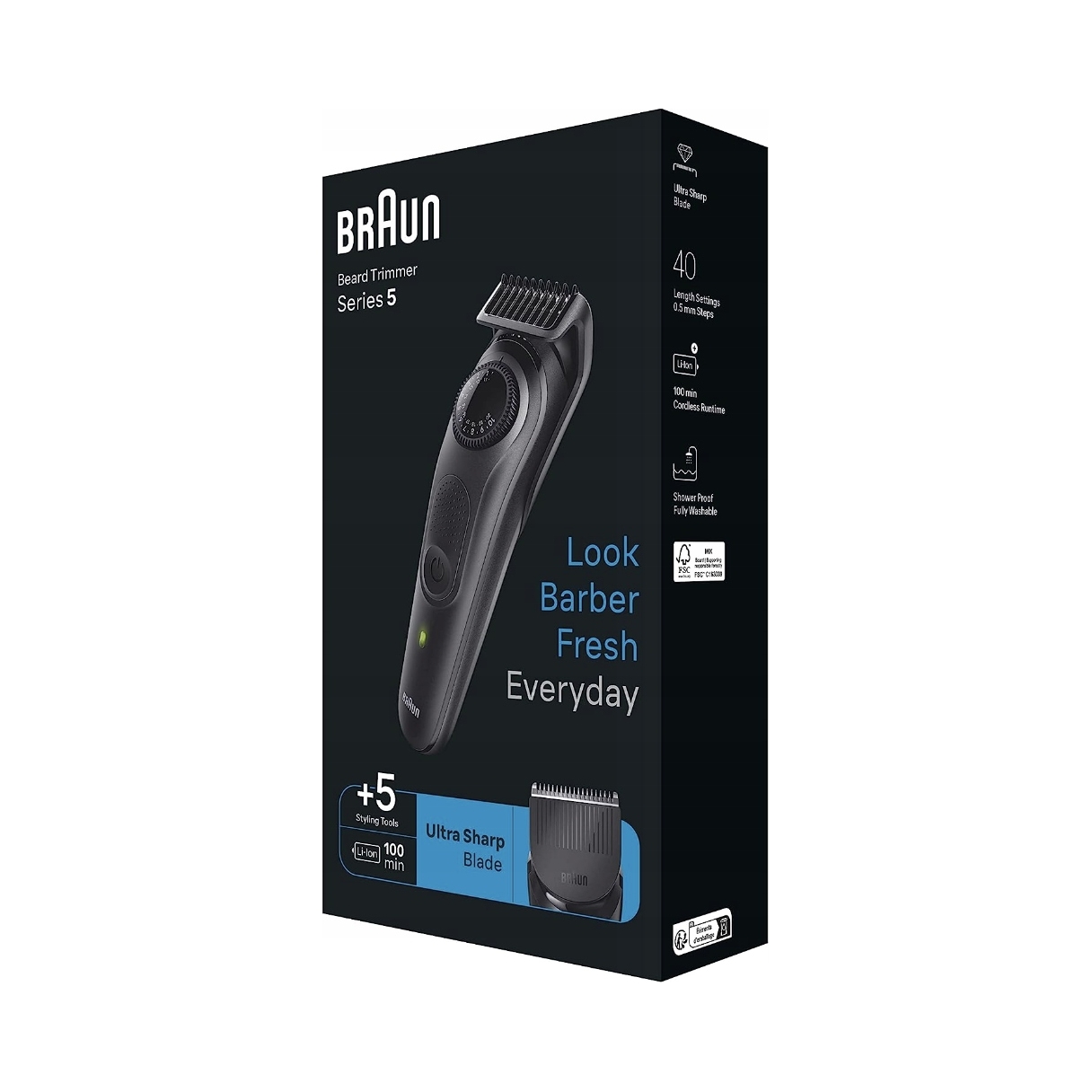 Braun BT5430 trymer do brody 40 długości (opis/ Zdjęcia)