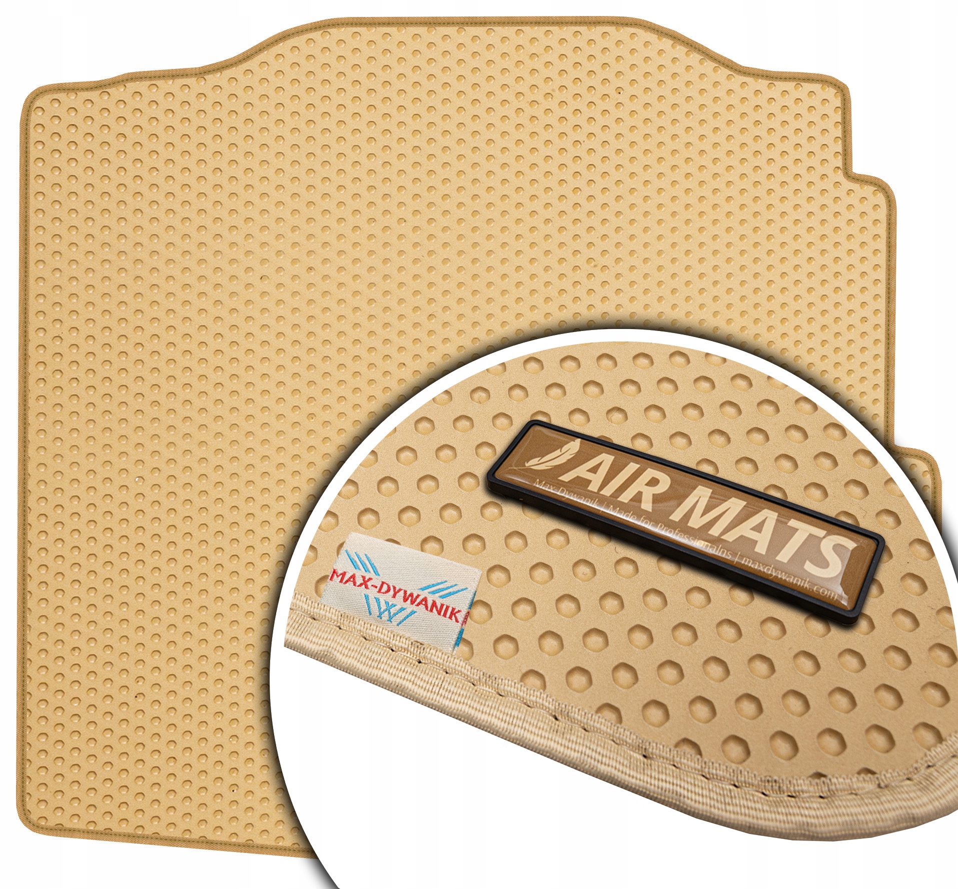 Ford Focus II Cabrio 2008-2017 Béžová rohož do kufru Eva Air Mats