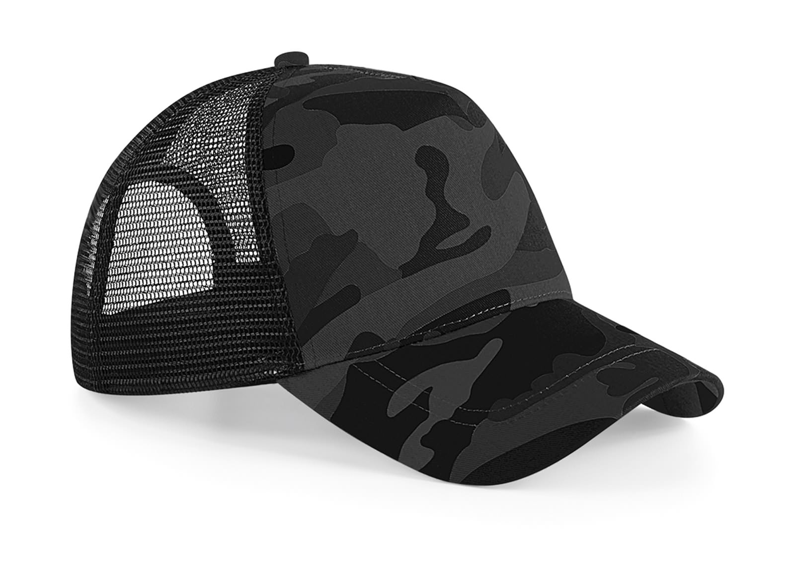 

Czapka Z Daszkiem Moro Trucker Retro Zapięcie