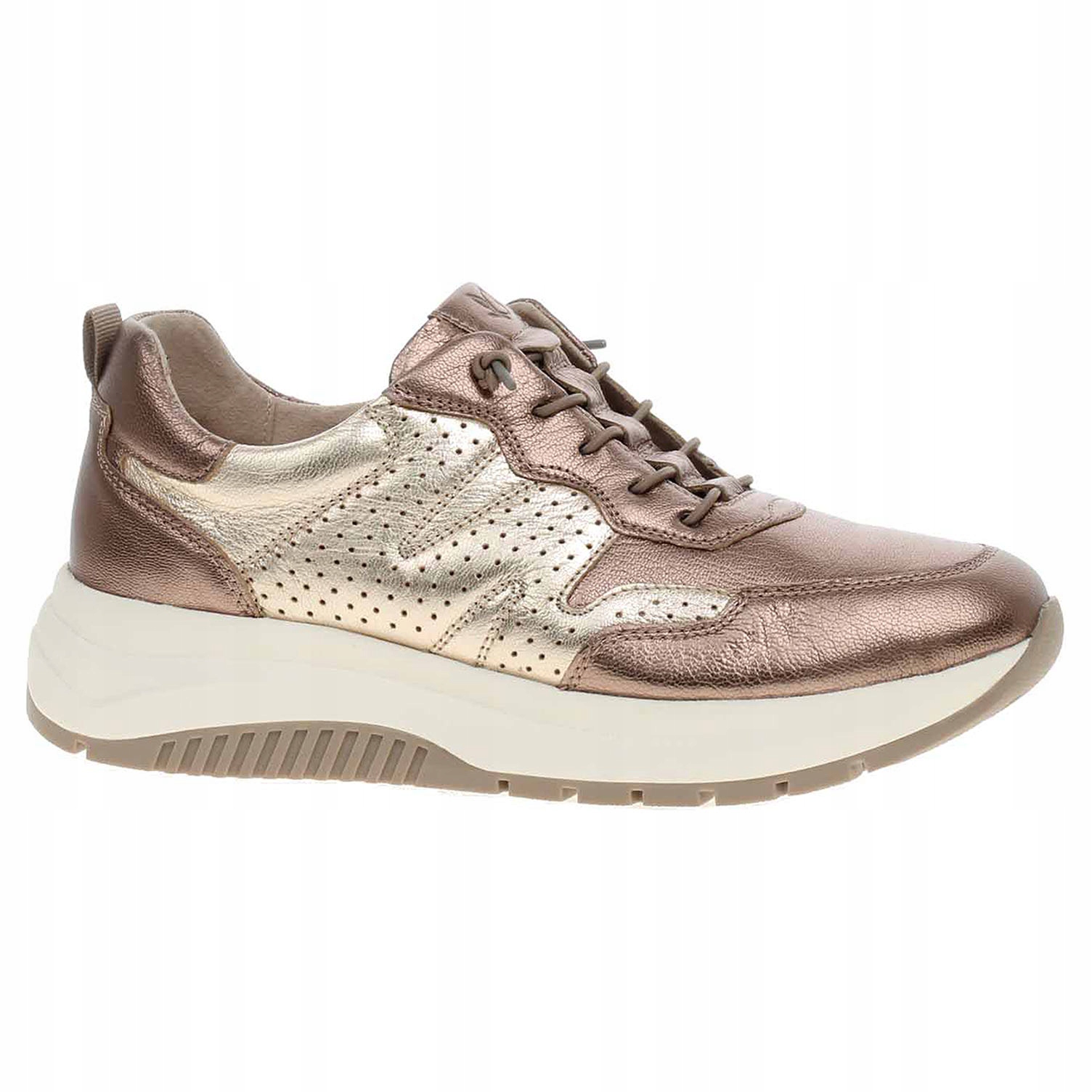 Dámské polobotky Caprice 9-23753-46 taupe met.comb 40